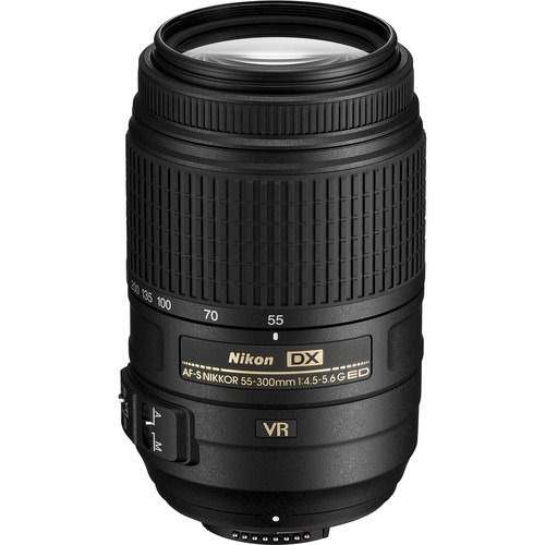 Cl16020 (Lente Nikon 55-300mm F4.5-5.6g Ed Af-s Dx Vr )
